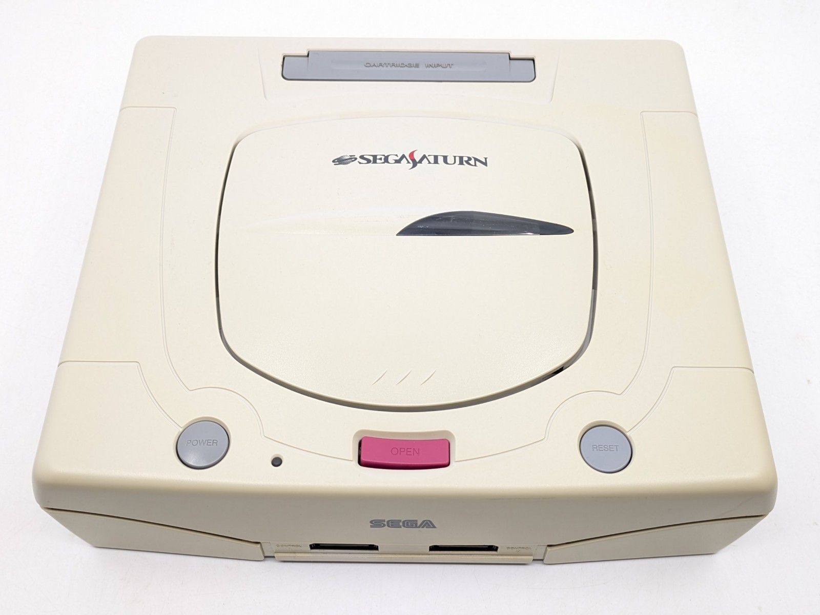 Sega Saturn White HST-3220 NTSC-J Japan Tested w/ Controller + Virtua Fighter2