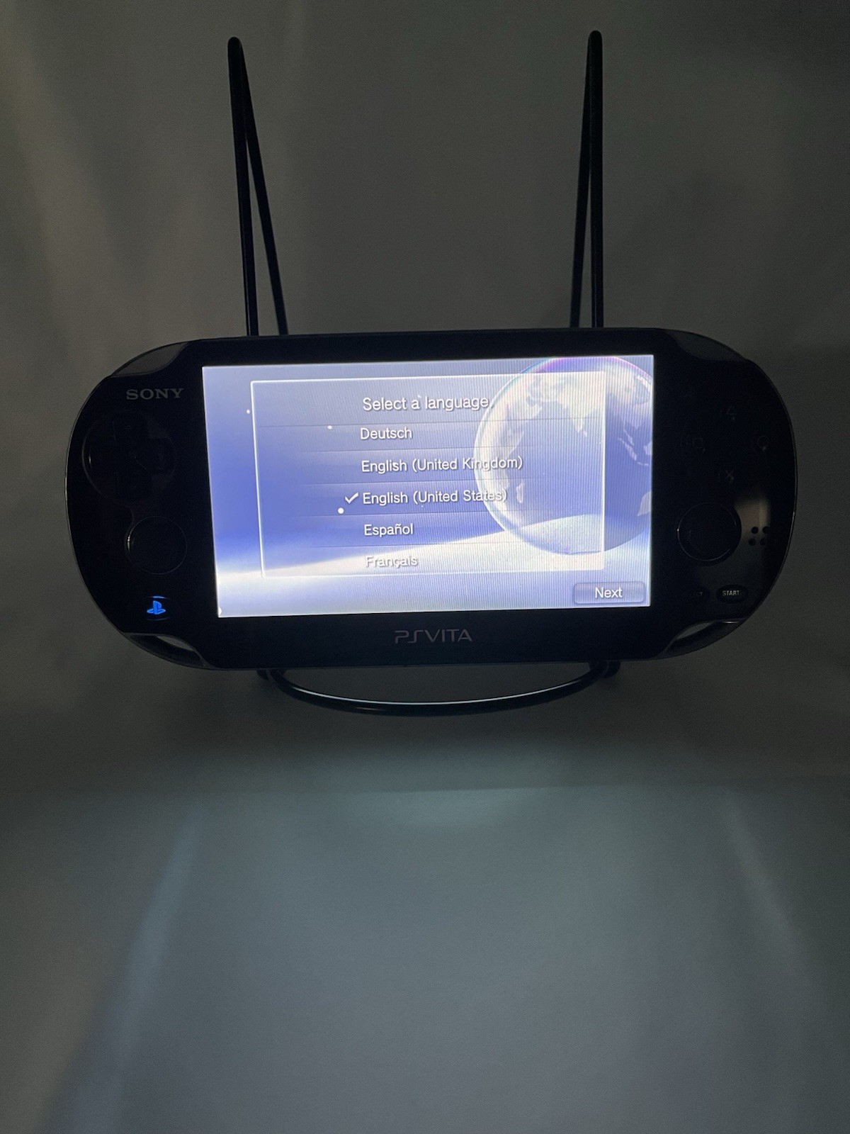 Sony PS Vita PCH-1101 OLED Black + 16GB Memory Card + Charger + Case Tested