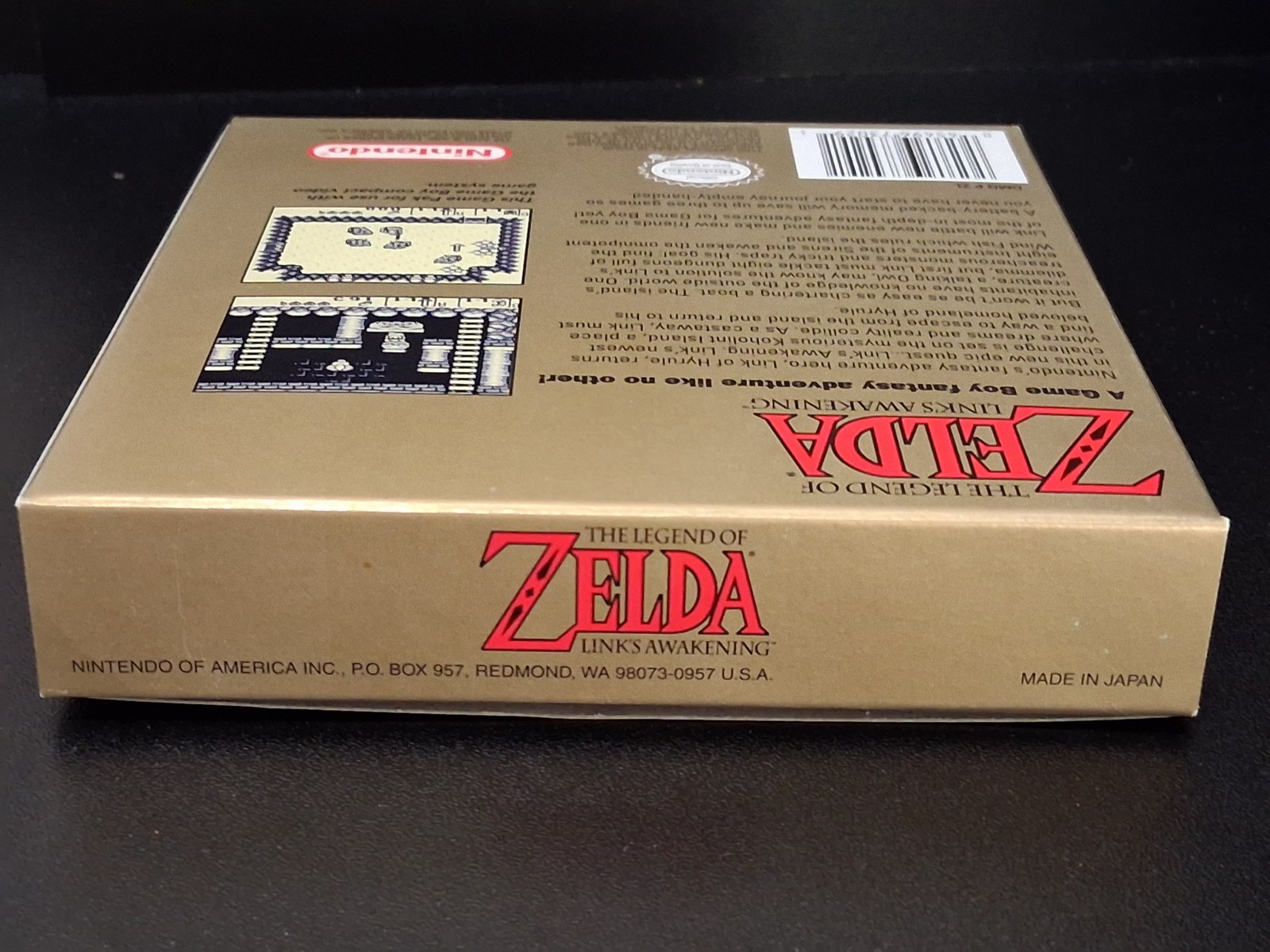 MINT The Legend of Zelda: Link’s Awakening Players Choice GameBoy CIB In BOX GBC