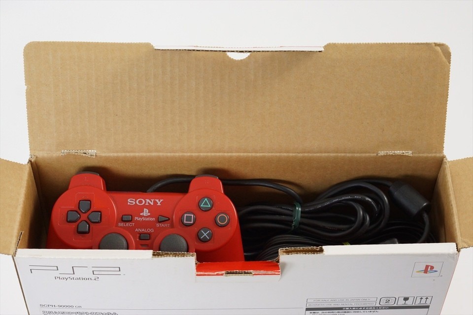 PS2 Playstation2 Slim CINNABAR RED Console System 90000 CR Only for NTSC-J 8102