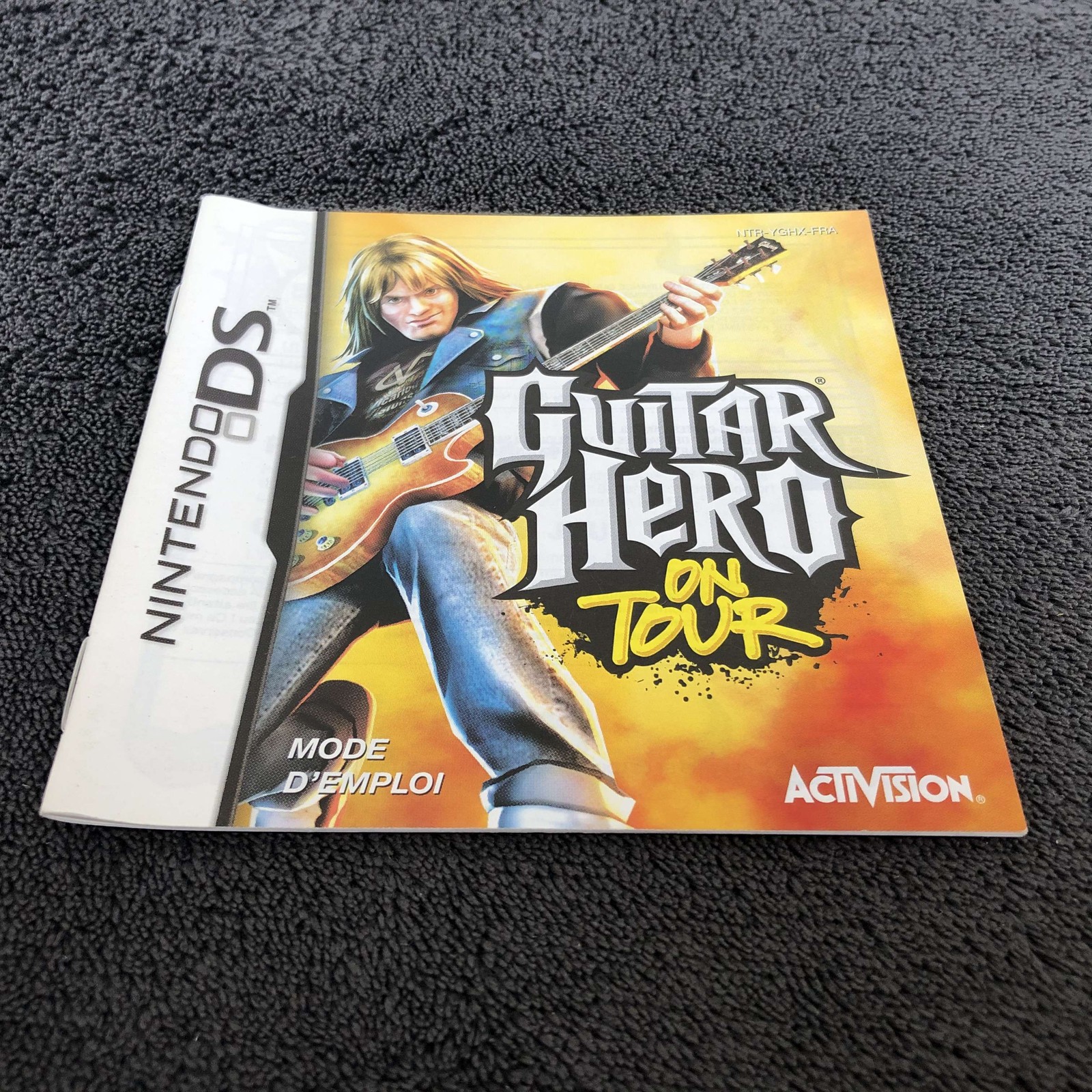 Nintendo DS Guitar Hero On Tour FRA Excellent Condition