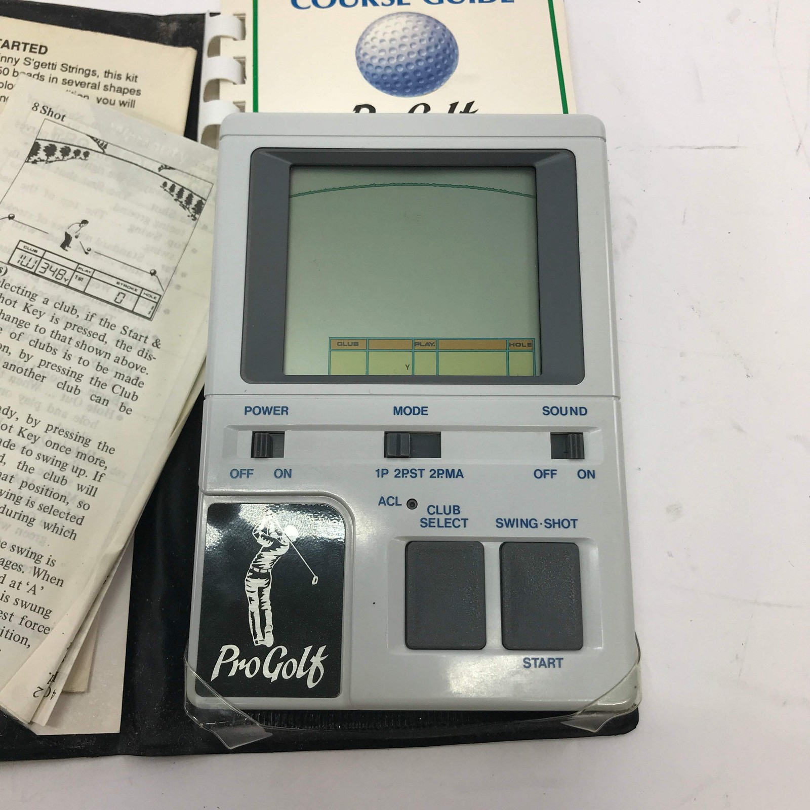 Lsi game Pro Golf Vintage Handheld Bandai Game w Box