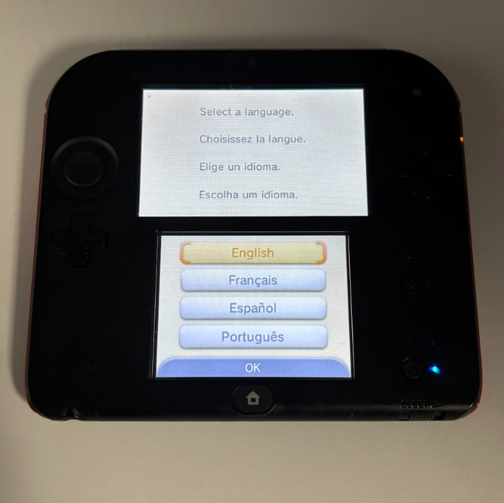 Nintendo 2DS – Crimson Red (Black Faceplate)