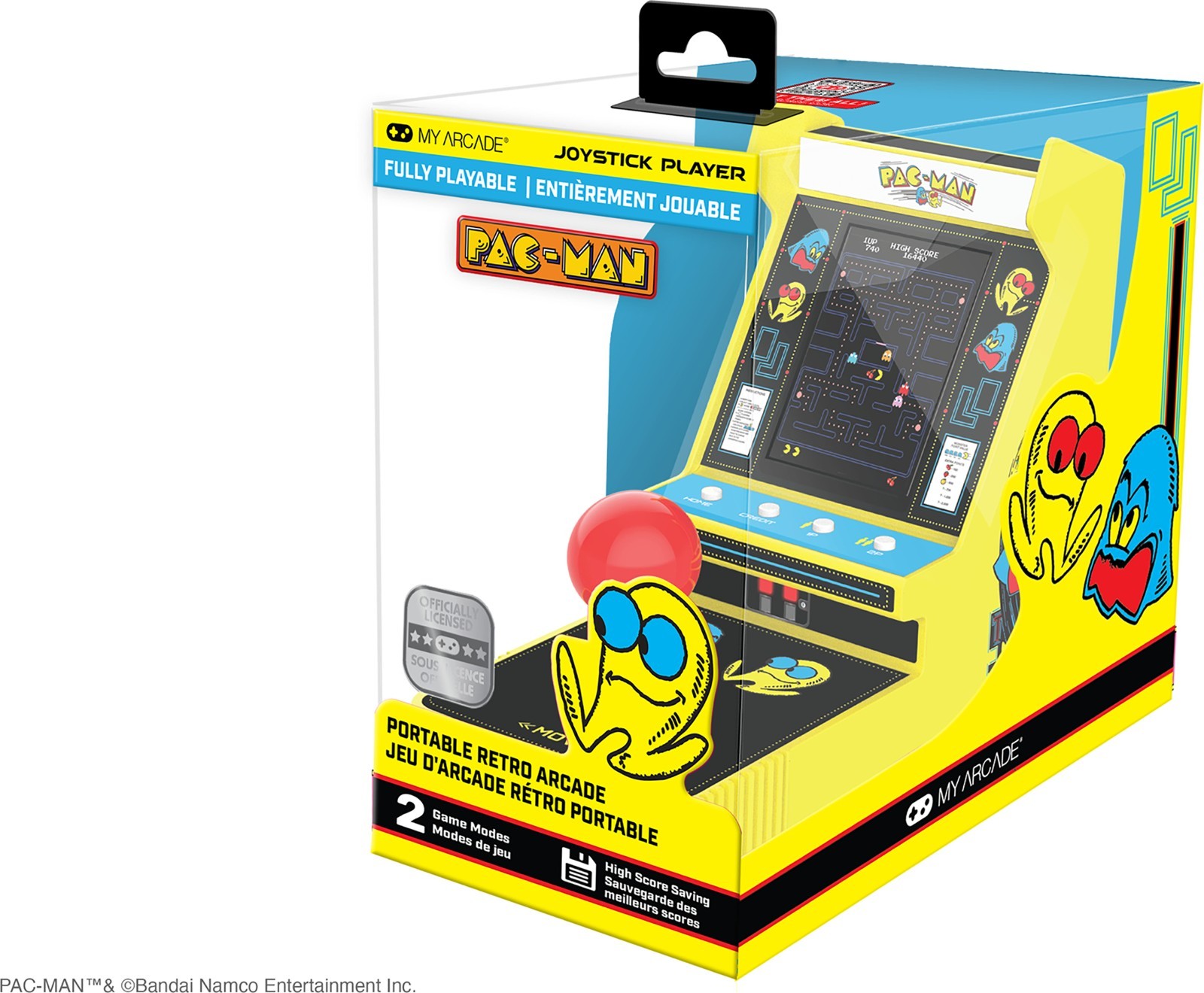 Please Read! My Arcade Joystick Player Pac-Man Portable Retro Arcade