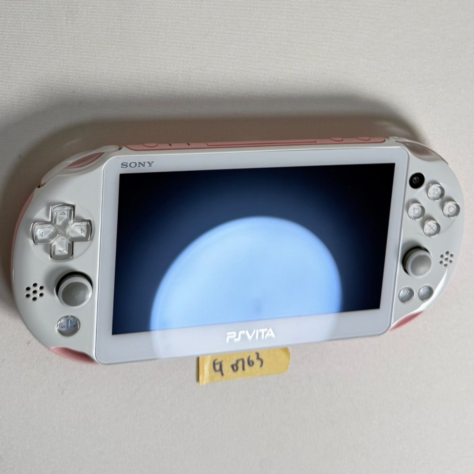Excellent PS Vita PCH-2000 Sony PlayStation White/Pink Boxed
