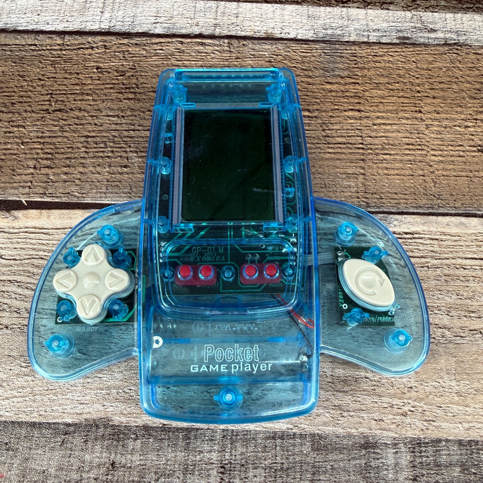 Vintage Pocket Game Player 90s Retro Console Works