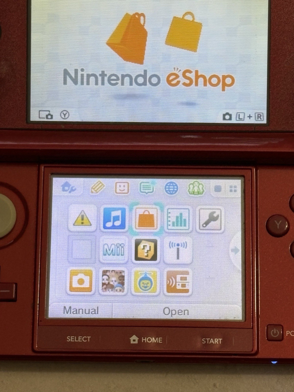 Nintendo 3DS Console Red Edition With Charger US SELLER Very Good Condition