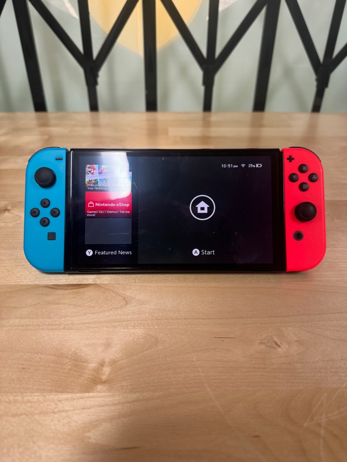 Nintendo Switch OLED Model HEG-001 Handheld Console – 64GB – Black/Neon Red/Neon