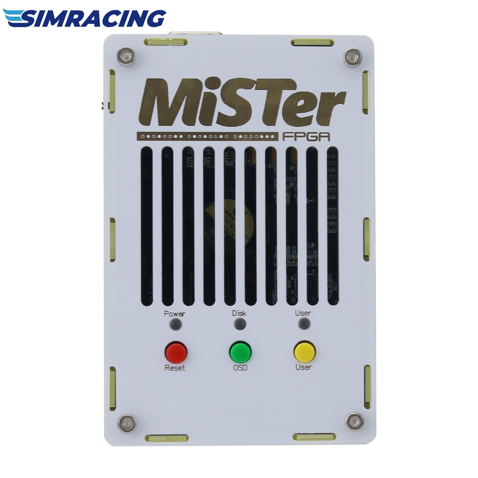 Mini MiSTer Cyclone V FPGA Development Board w/ 32GB TF Card White Case