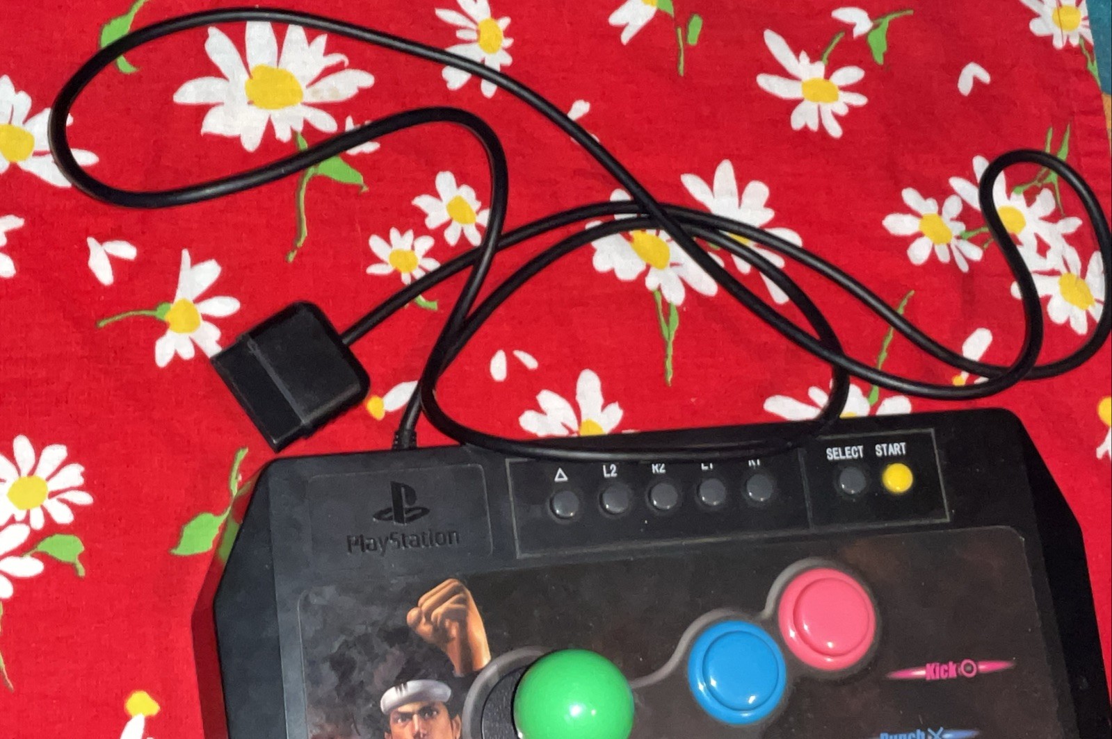 Hori Virtua Fighter 4 Stick Joystick Arcade PS2 PS1 Japan Import USA Shipped