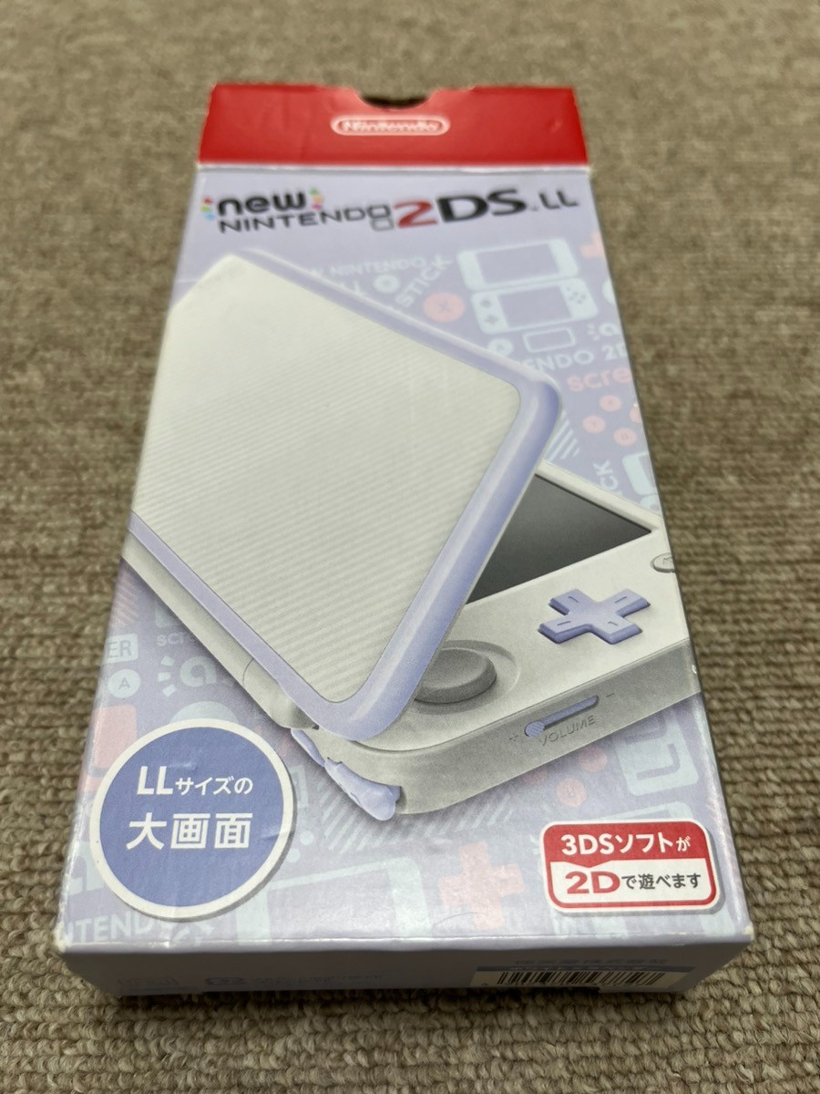 New Nintendo 2DS XL LL White lavenderr Console region Japanese B788