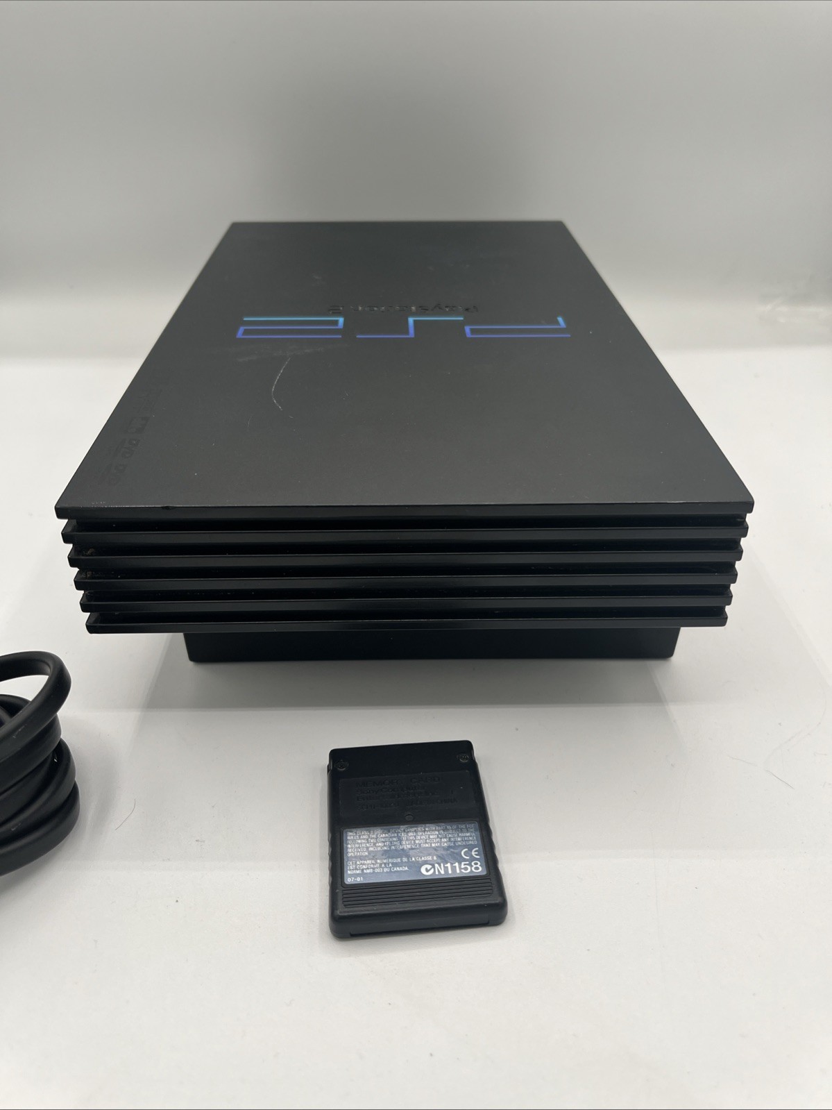 PlayStation 2 PS2 Fat Console Bundle SCPH-39001 – 2 🎮 7 Games Memory Card