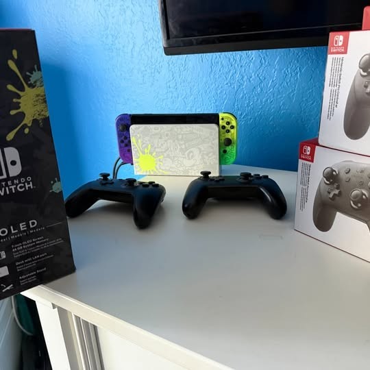 Nintendo Switch Console OLED SPLATOON 3 Limited Edition Console US