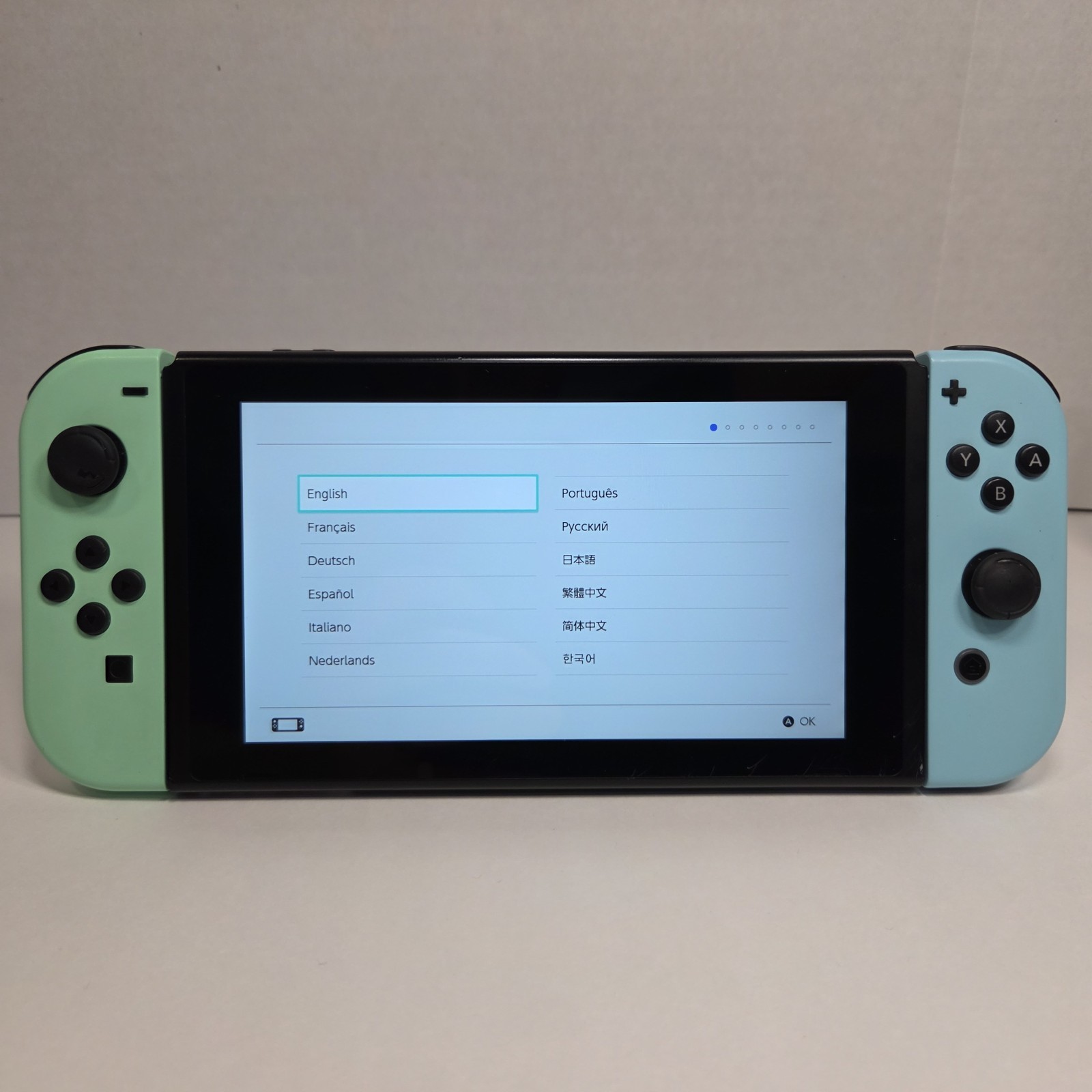 Nintendo Switch Animal Crossing Horizons Special Edition w/ Box – Factory Reset