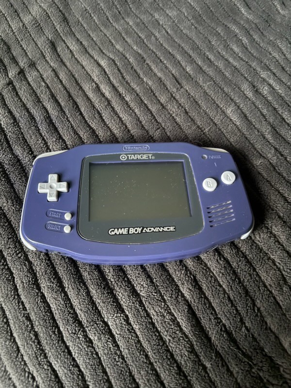 Nintendo Game Boy Advance Target Purple Handheld Console AGB-001