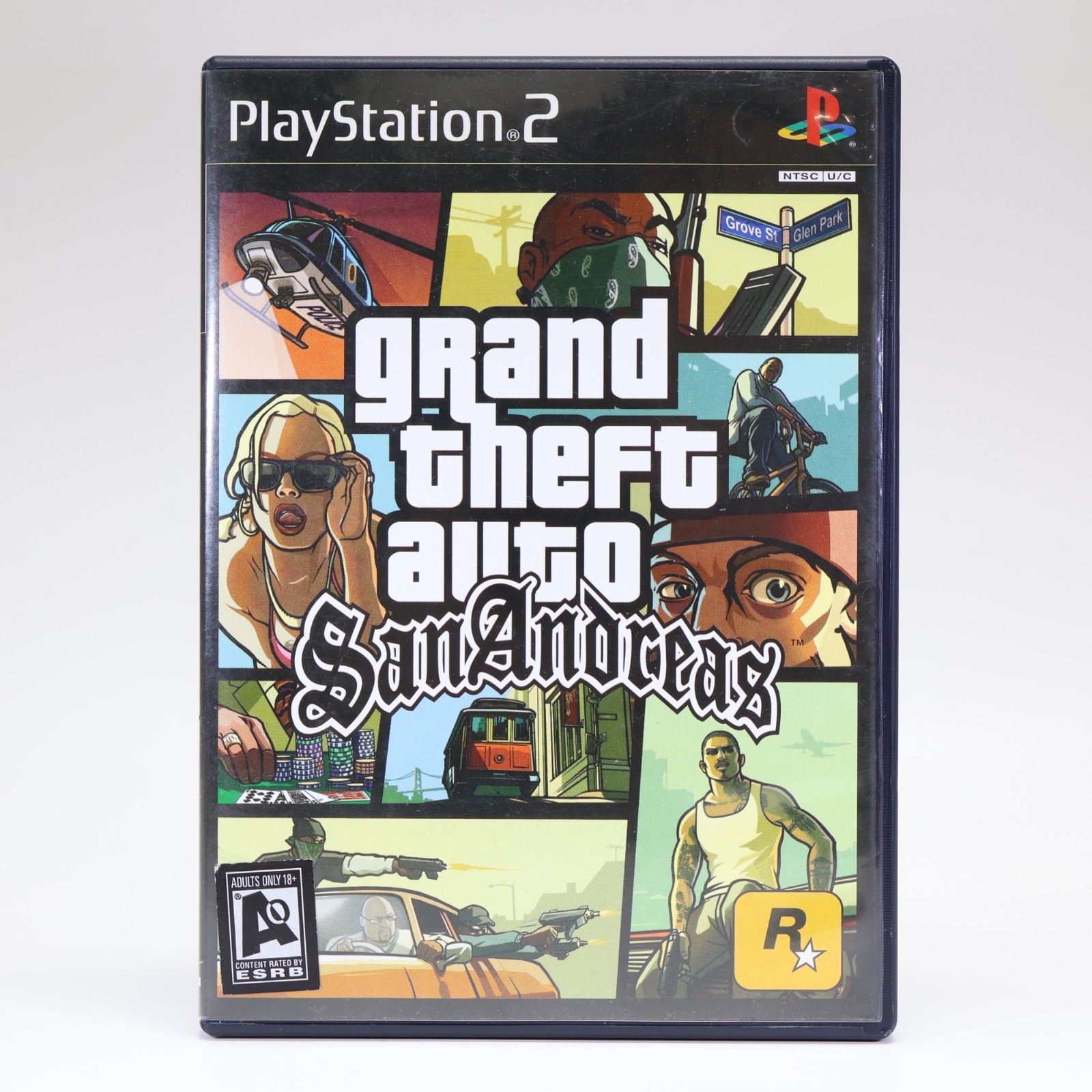 Grand Theft Auto: San Andreas Adult Only Stickers (PS2) CIB W/Map – Authentic