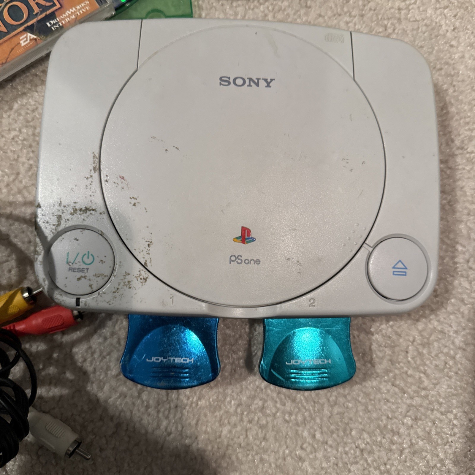 Sony Playstation 1 PS One SCPH-101 Slim PS1 Console Bundle System Tested