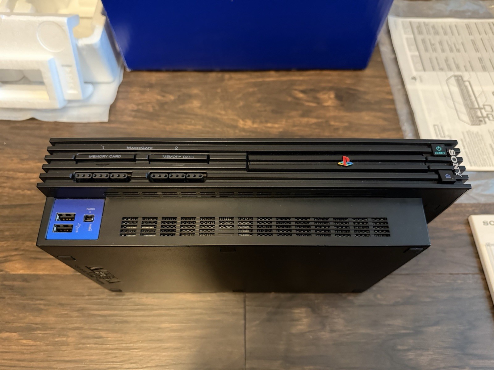 Sony PlayStation 2 Black Fat Console SCPH-39001 Complete In Box CIB w/ GTA 3 CIB