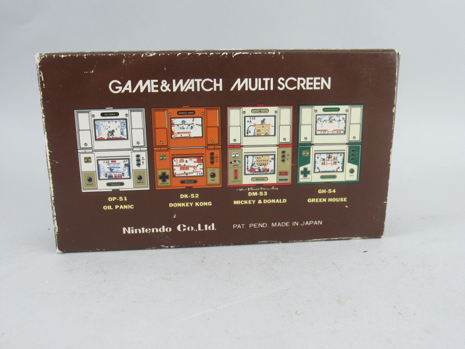 Vintage Nintendo Game & Watch Multi Screen Donkey Kong II JR-55 With Box