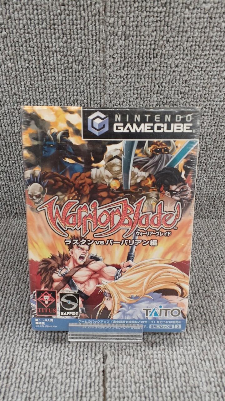 TAITO Warrior Blade Rastan vs Barbarian GameCube Japanese Ver.