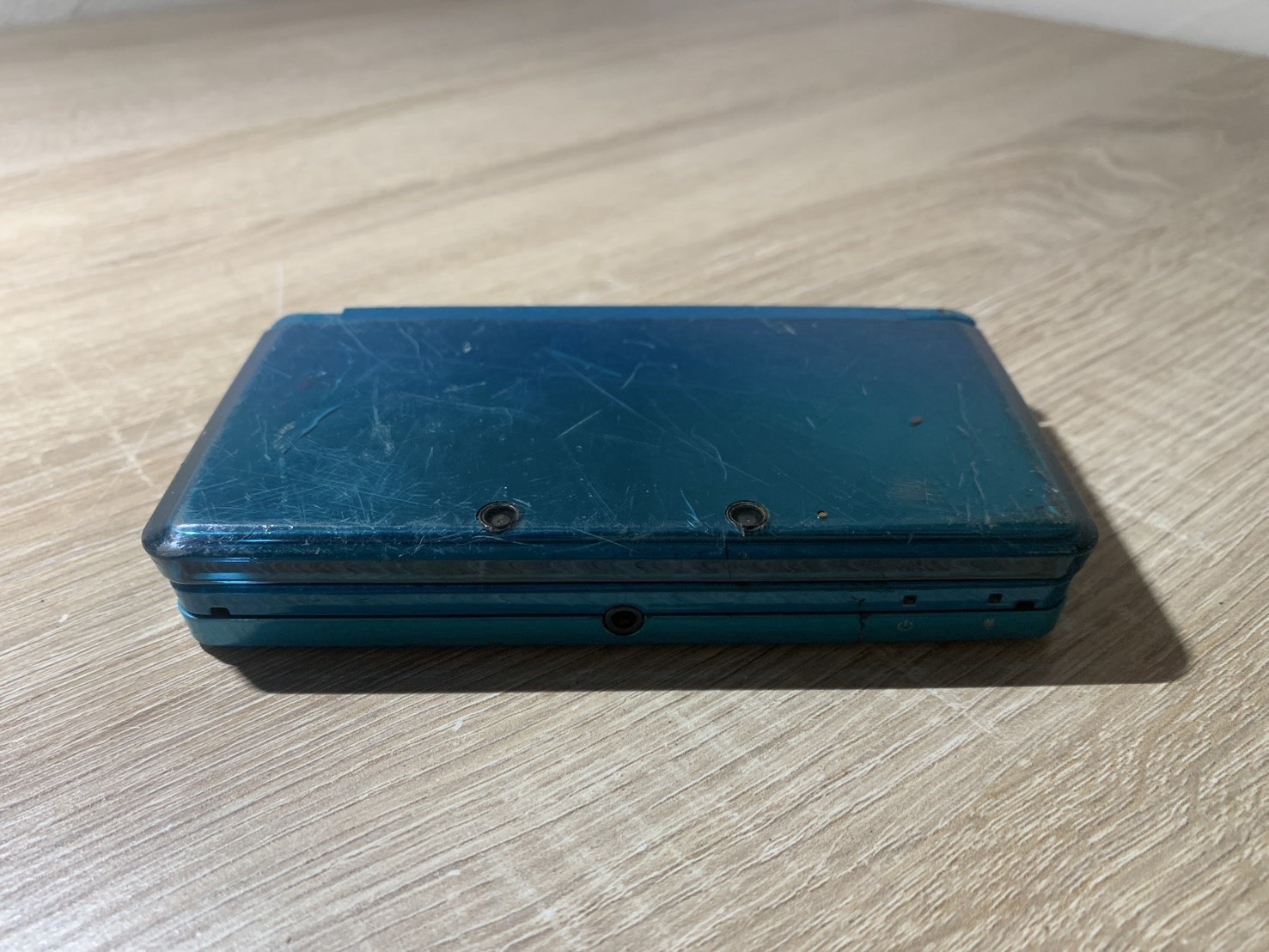 1330 Nintendo 3DS Aqua Blue For Parts