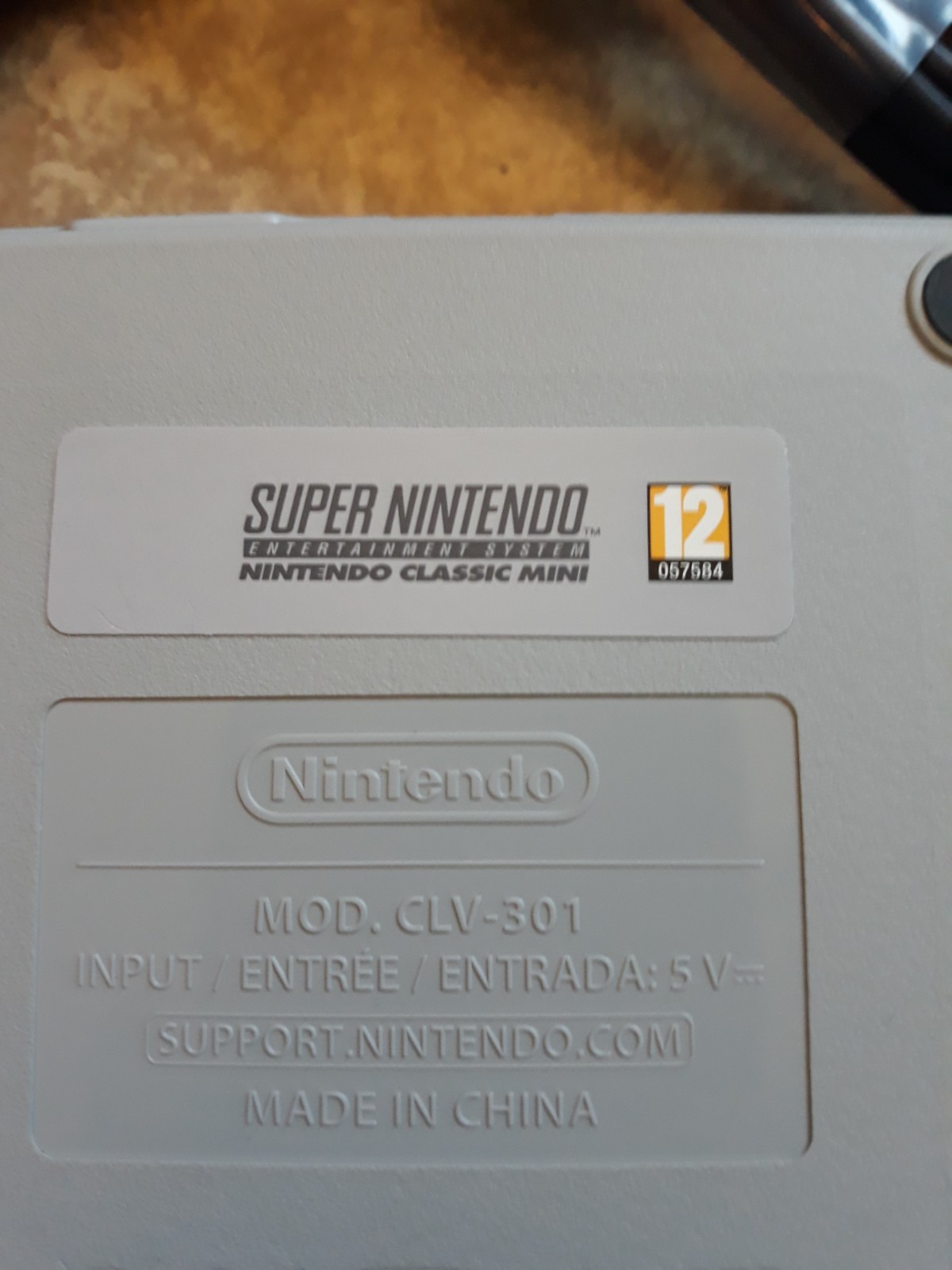 Nintendo Classic Mini Super Famicom Console Japanese SNES–TESTED-NO CONTROLLERS