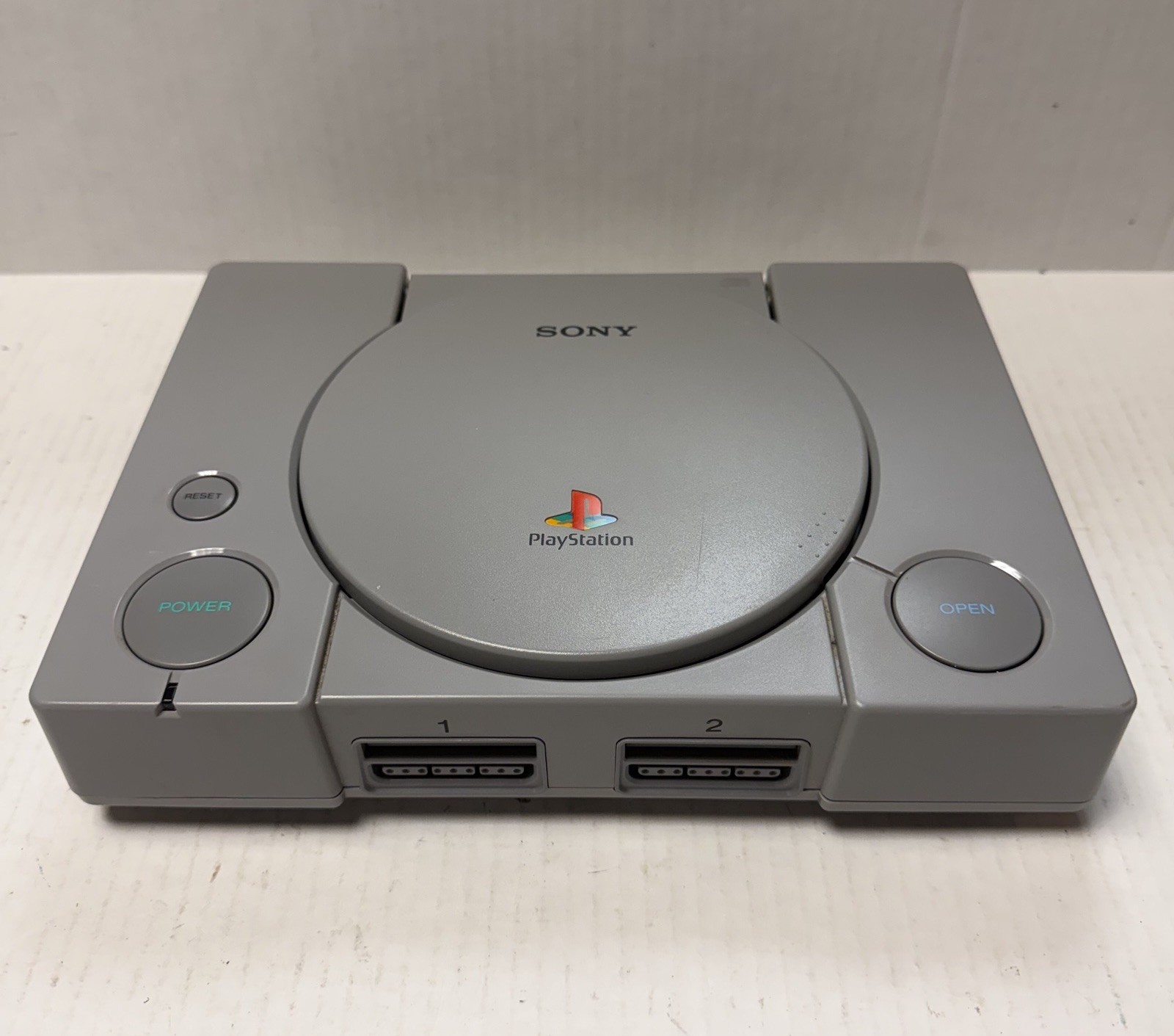 Sony PlayStation 1 Gray Console (SCPH-9001) Only Tested Works CLEAN