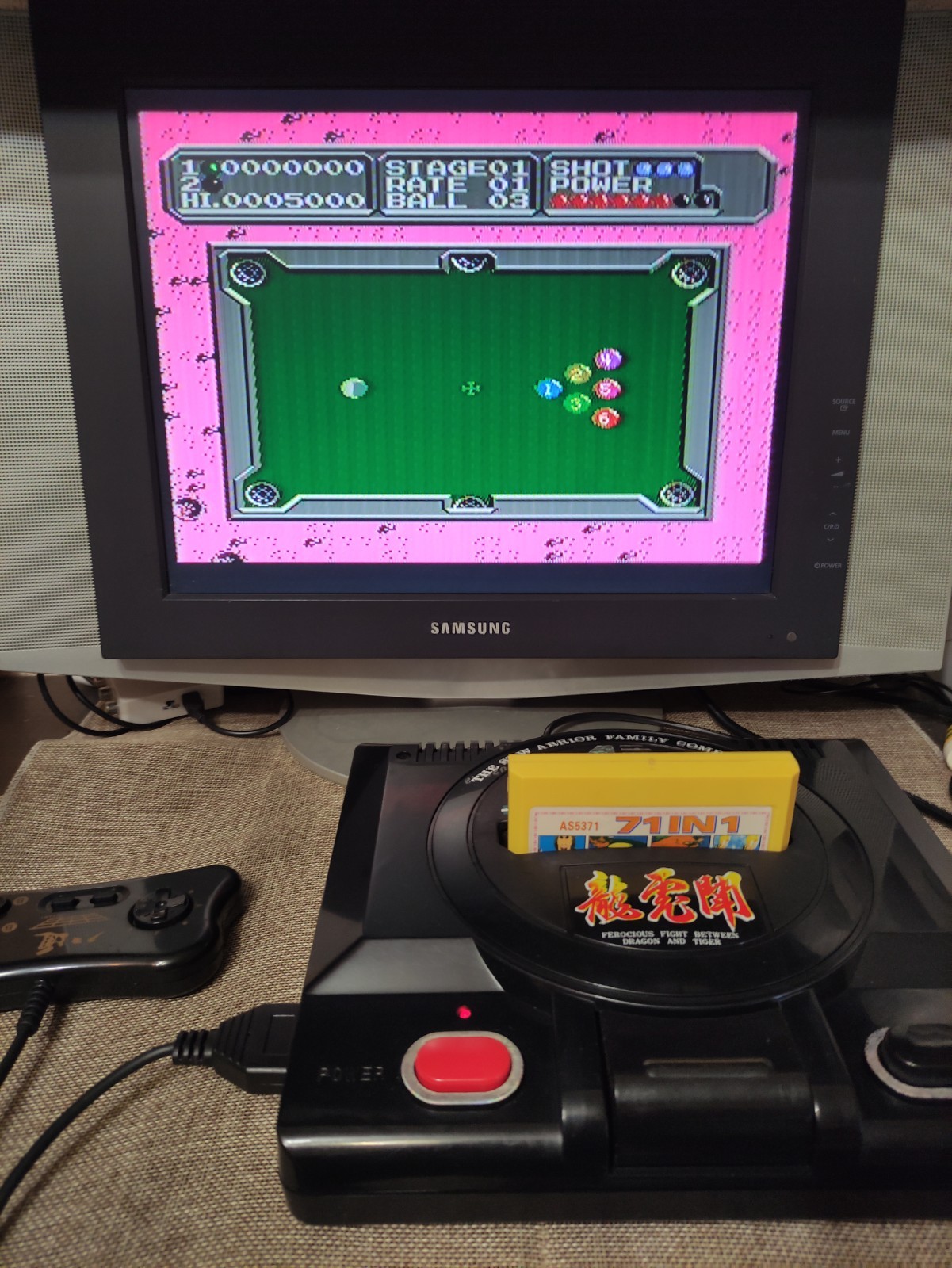 BT st warrior 8bit game console dendy
