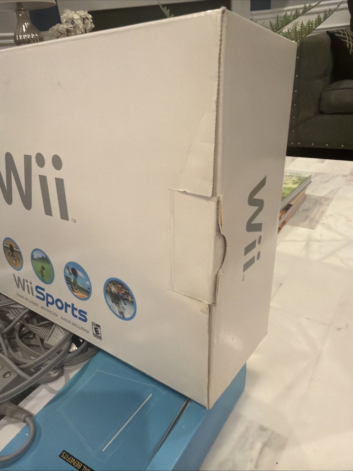 Nintendo Wii Console CIB GameCube Compatible Wii Sports Game Tested Complete