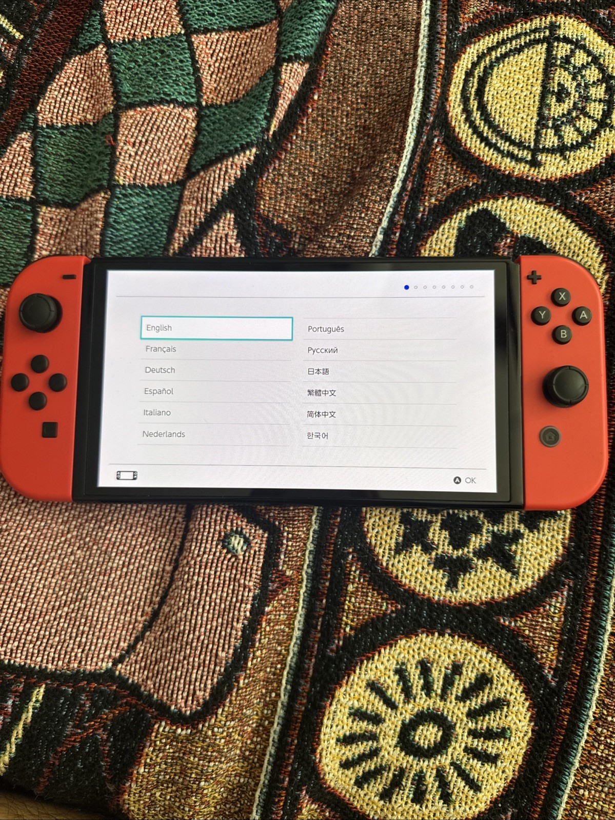 Nintendo Switch OLED Mario Red Edition