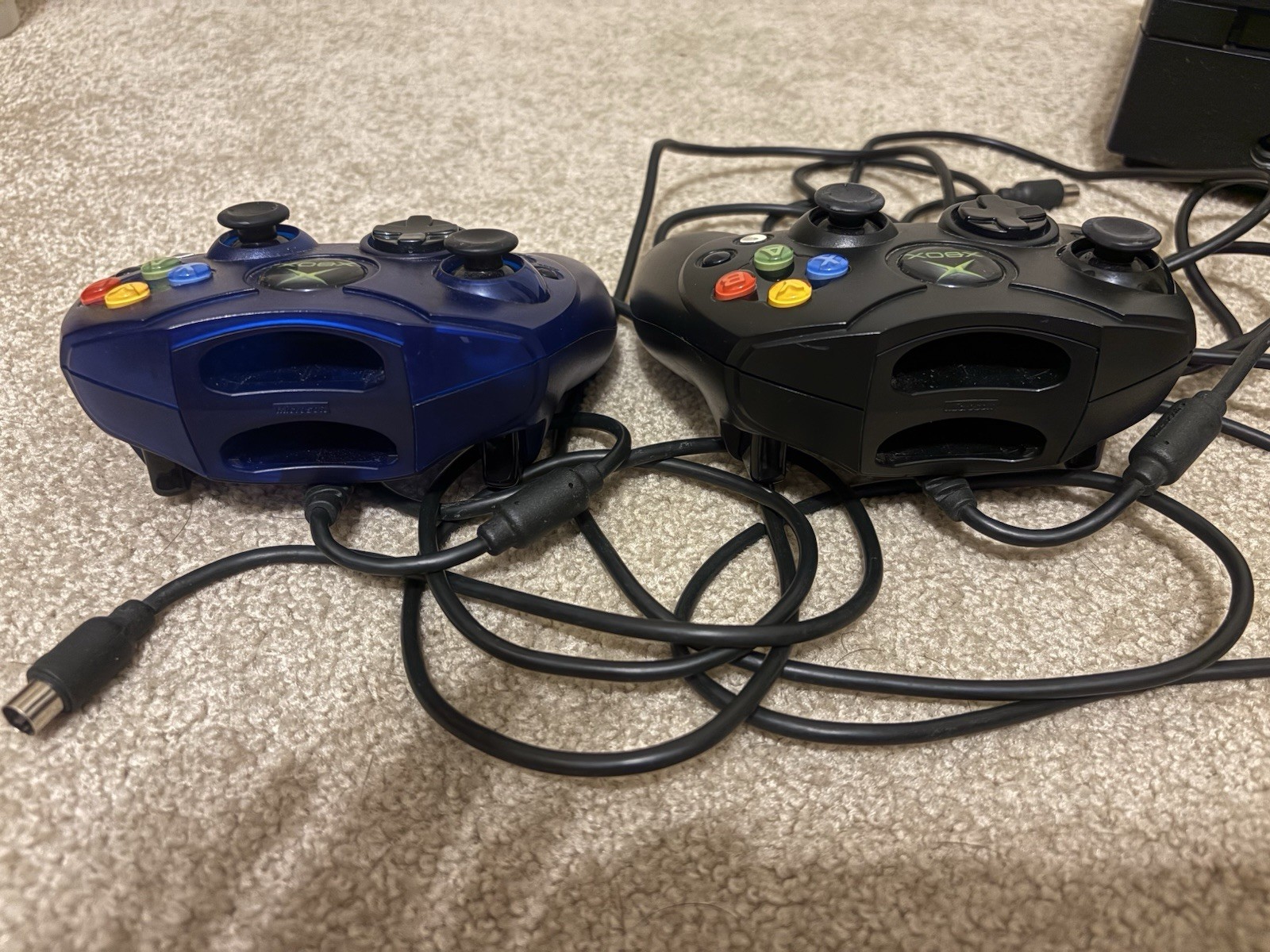 Original Xbox Console Bundle W/ OEM Controllers + 5 Games – READ DESCRIPTION