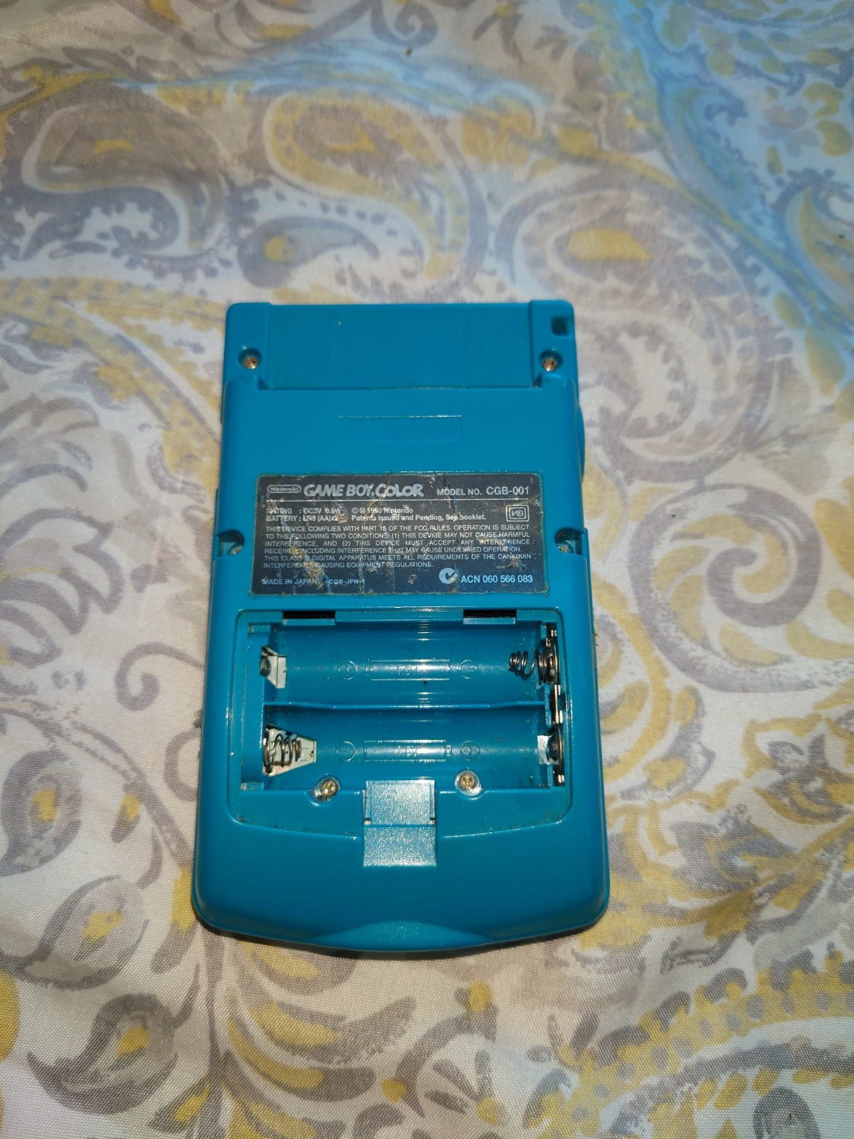 Nintendo Game Boy Color Handheld Game Console – Teal