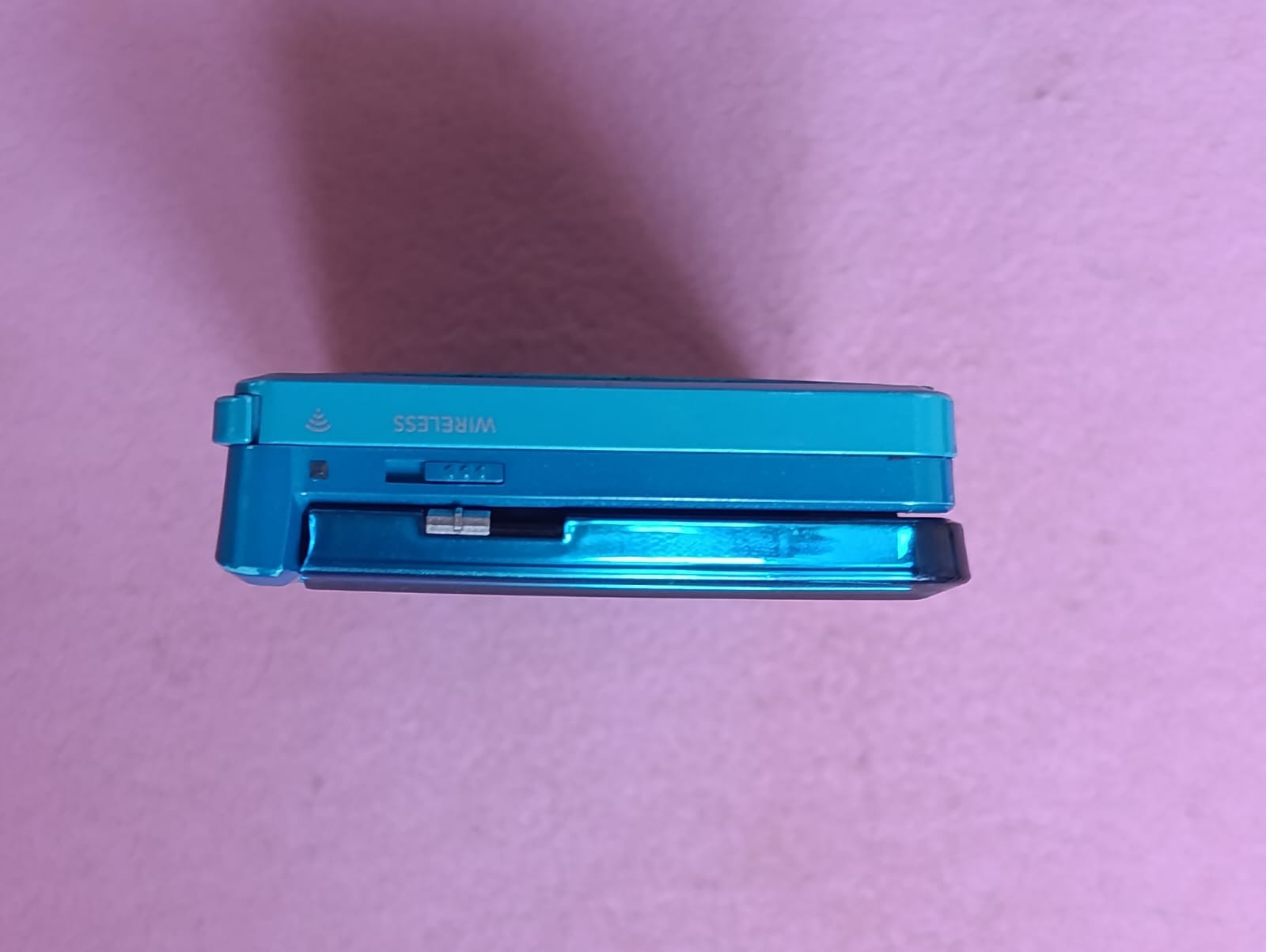 Nintendo 3DS Aqua Blue US Version Working Region Free + 4GB Memory Card+Case