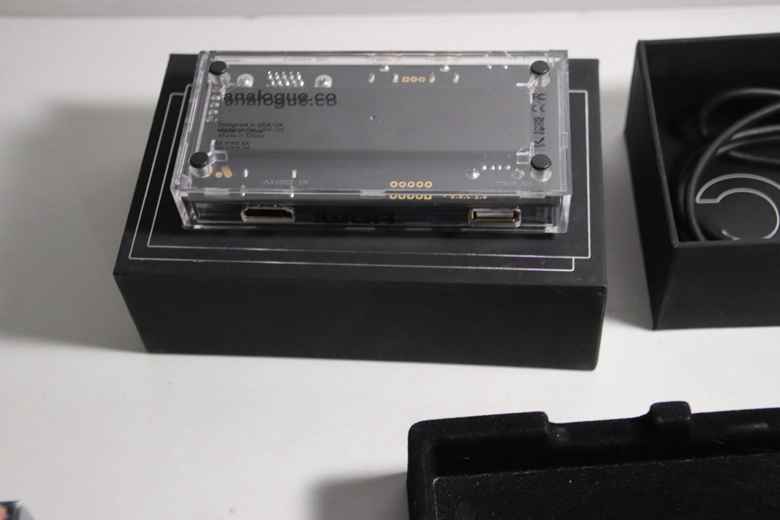 Analogue DAC AV Accessory for Super NT & Mega SG CRT Hookup – New Open Box