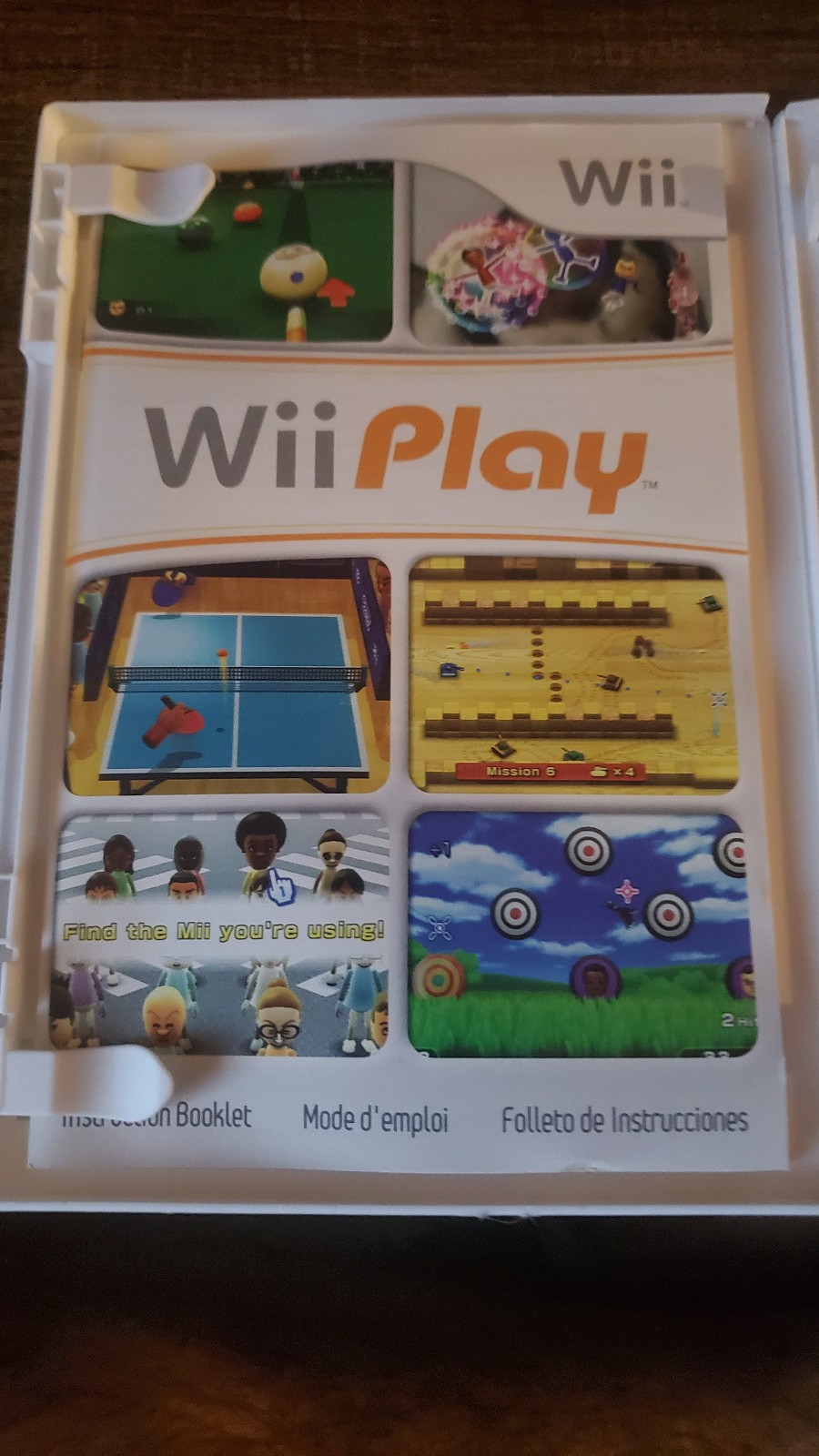 Nintendo Wii with Wii Play included, All cables and Wii Remote with Nunchuk