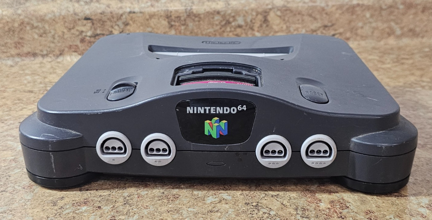 Nintendo 64 N64 NUS-001 USA Video Game Console ONLY Tested + Working