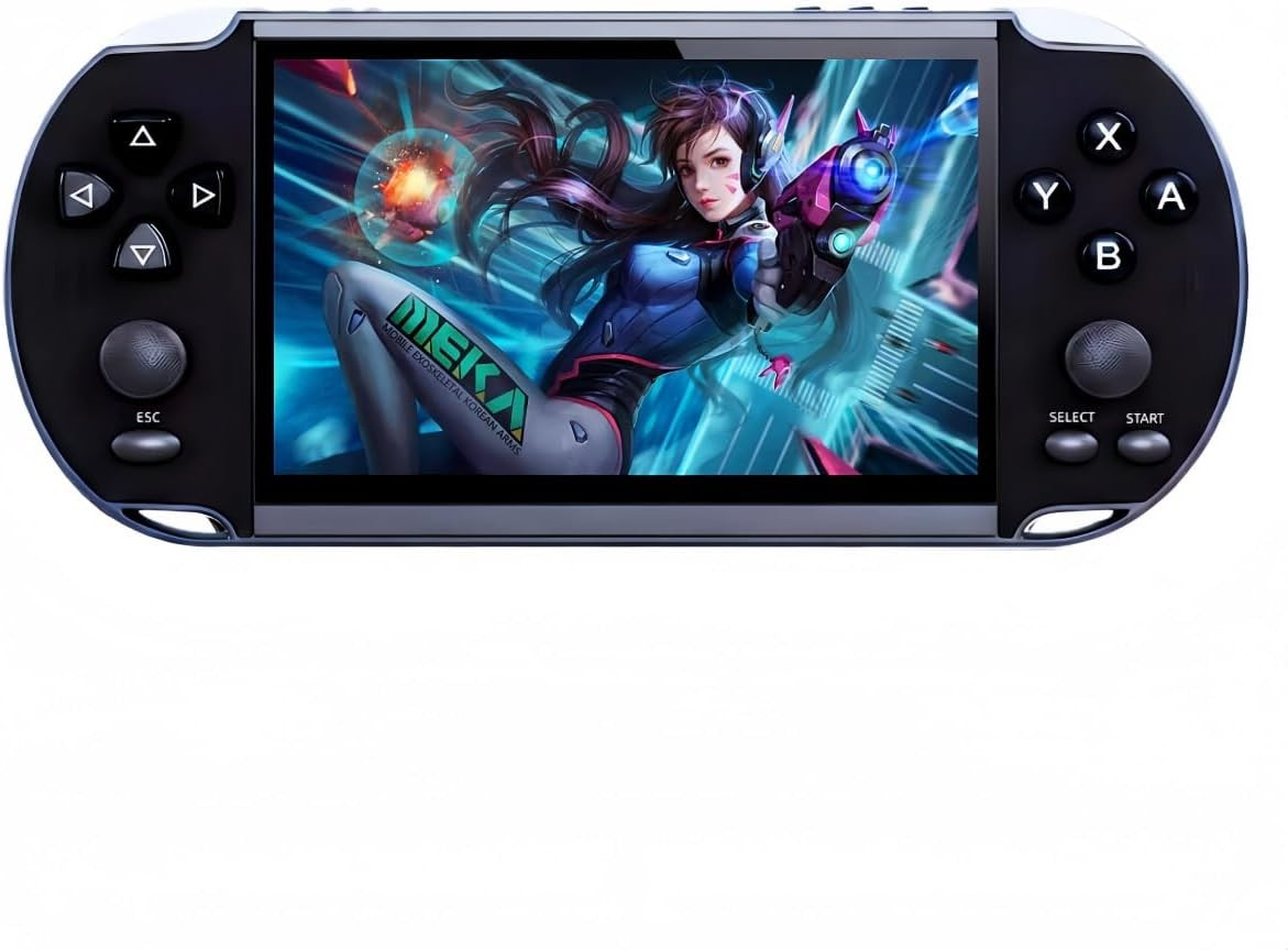 Multi-Function 5.1 Inch Video Game Console Built-In 4000 Retro Games Portable Ha