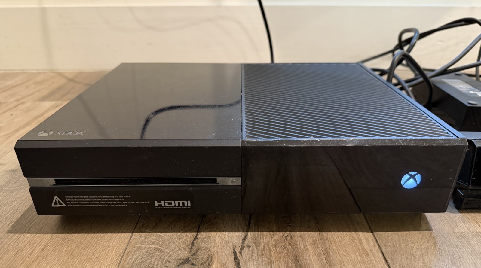 Microsoft Xbox One 500GB Console Gaming System Black 1540 w/ Power Brick /Camera