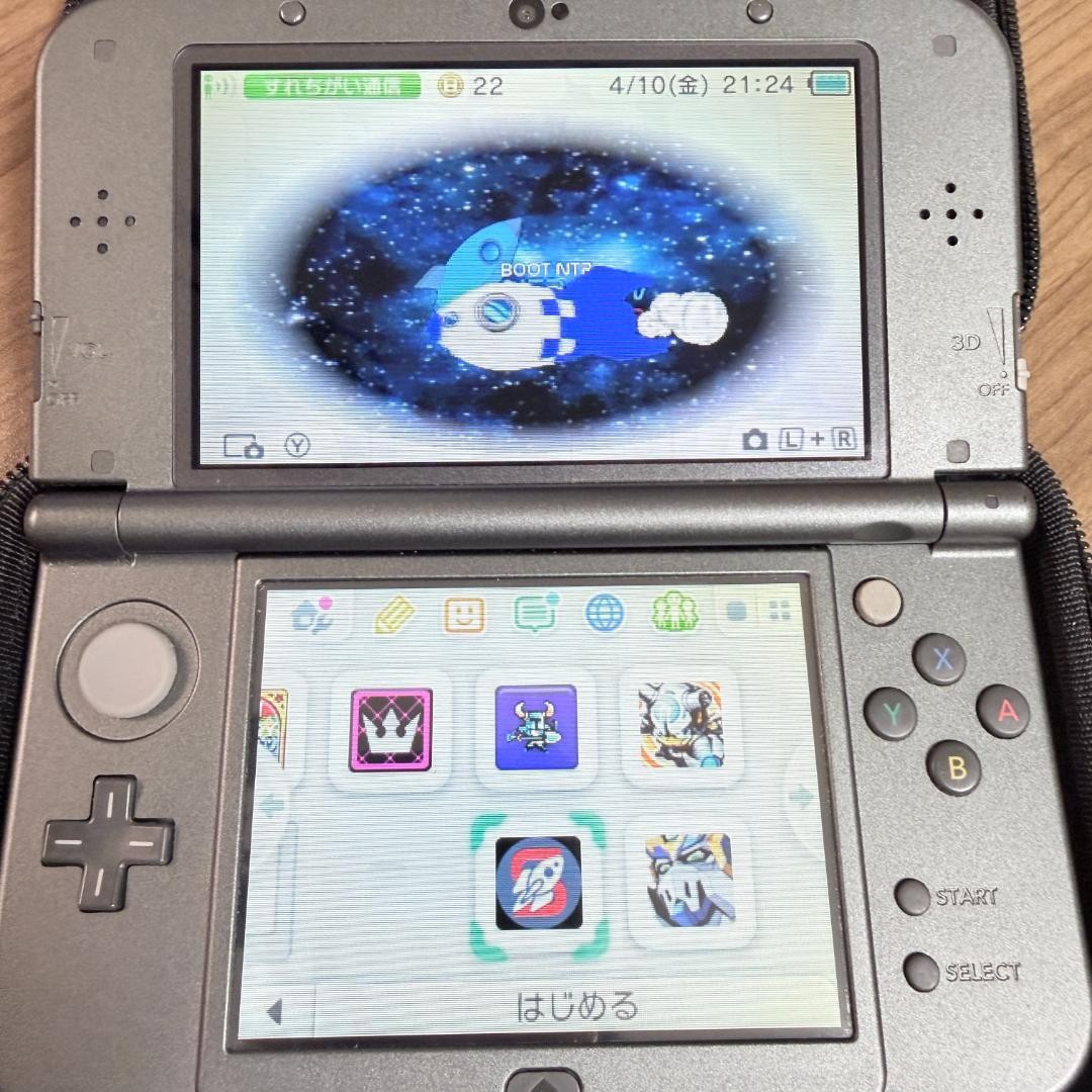 3DS/2DS/DS New Nintendo 3Ds Ll Black Operation Item Japan
