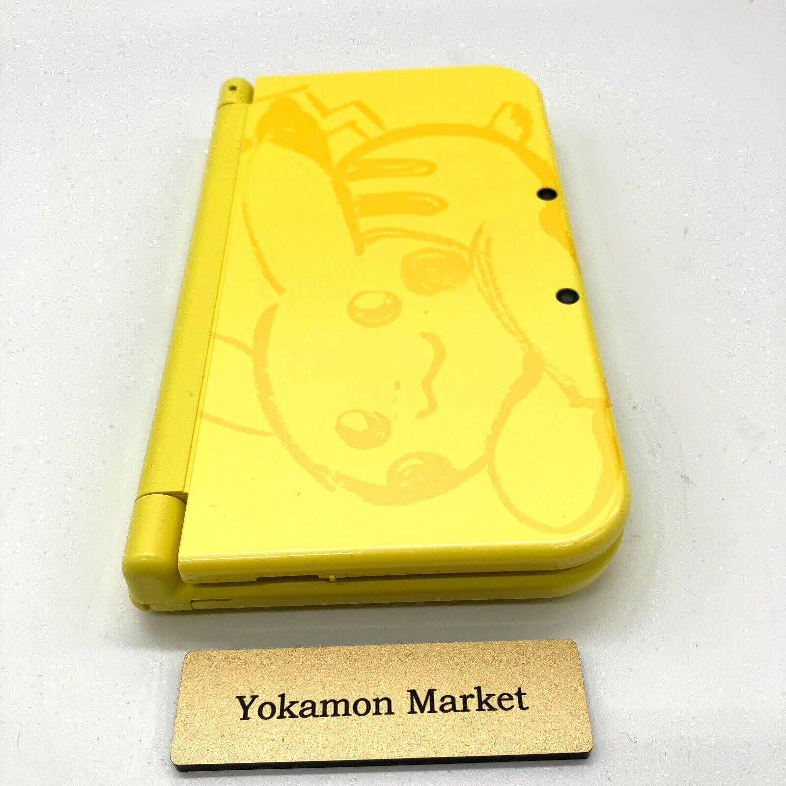Nintendo 3DS XL LL Pokemon Pikachu Yellow Body Limited Model Used