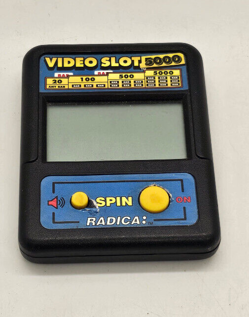 Radica Handheld Game Video Slot 5000