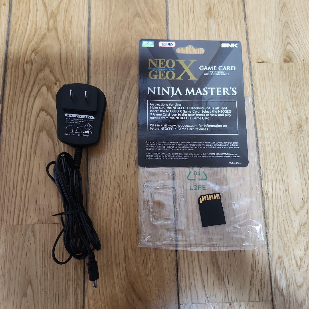 SNK NEO GEO X GOLD Limited Edition Console Complete Box Japan F/S