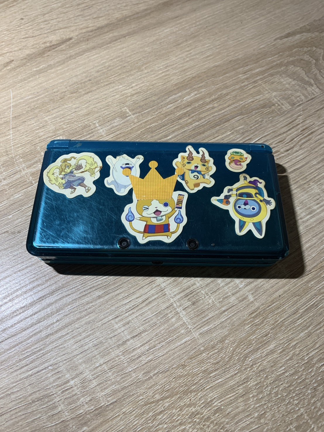 1907 Nintendo 3DS Aqua Blue For Parts