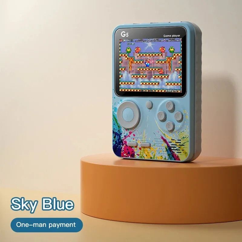 G5 500 in 1 MINI Game Handheld Game Players Portable Retro Video Console Boy 8 B