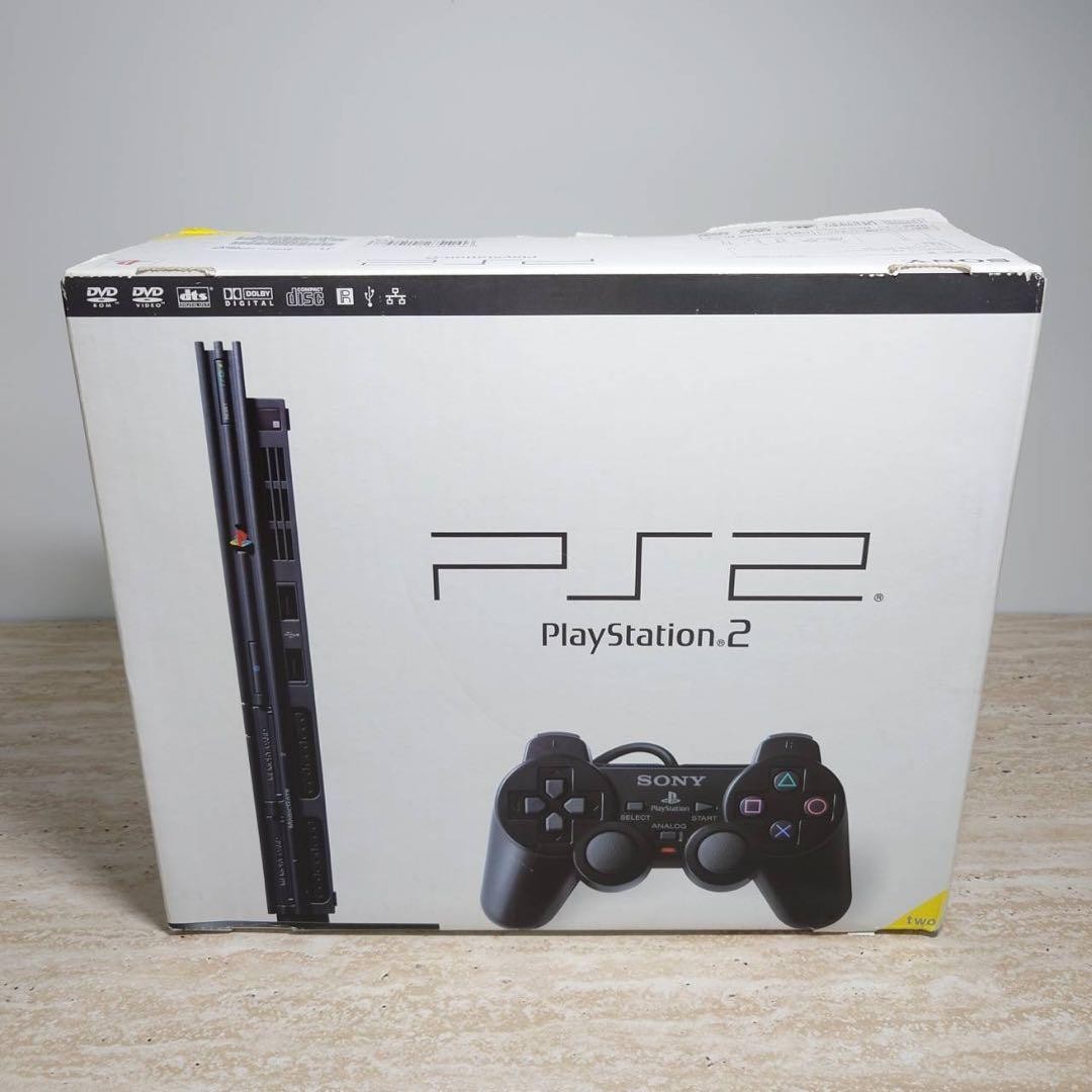 Playstation 2 Black SCPH-70000 CB Slim PS2 Japan Console