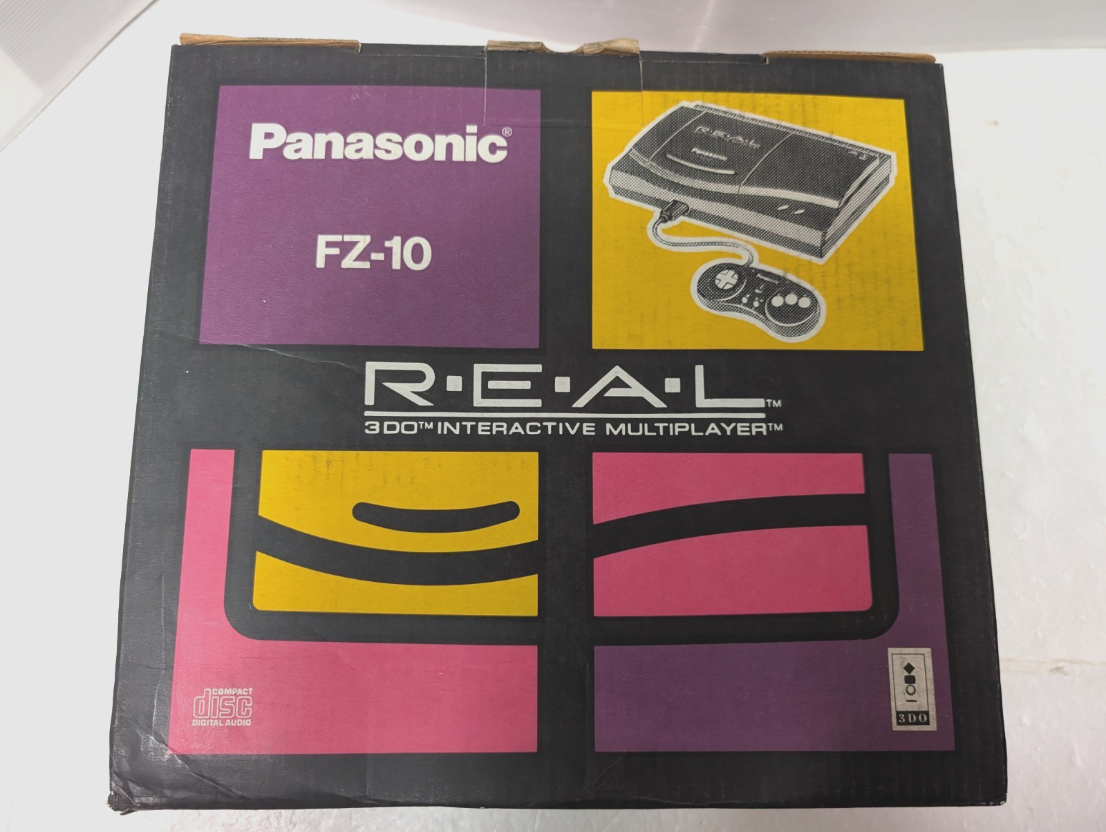 Panasonic 3DO Real FZ-10 Console Total Eclipse Japan Box