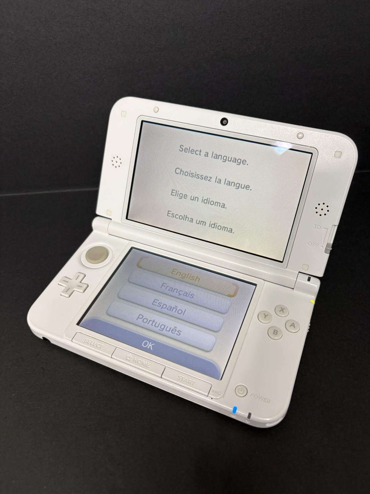 READ US Nintendo 3DS XL Animal Crossing Handheld – Charger & Stylus WORKING