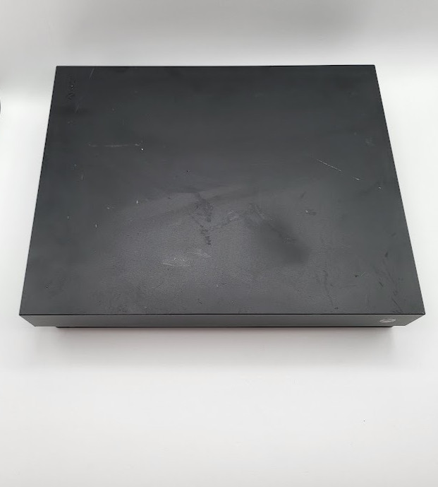 Microsoft Xbox One X Model 1787 – Black – Deep Scratches Console Only