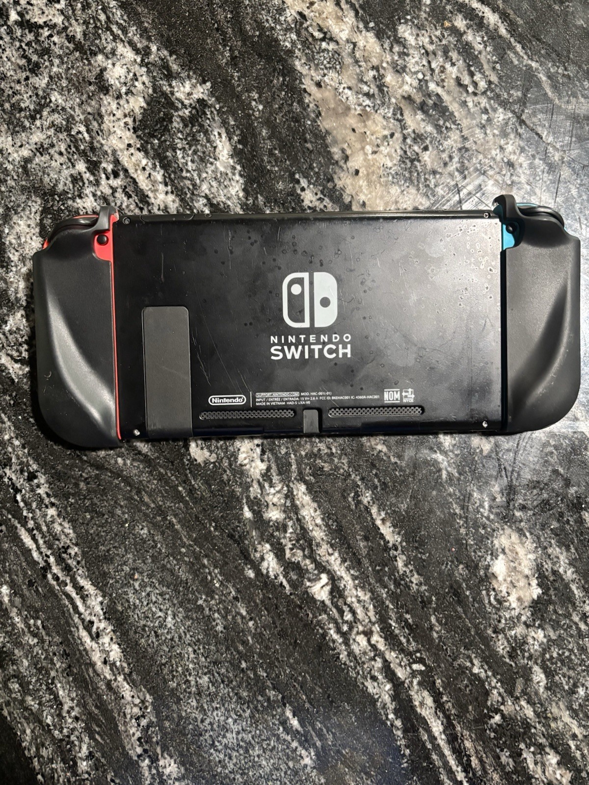 Nintendo Switch HAC-001 Console Neon Blue/Red Joy-Cons – Used Once – Excellent