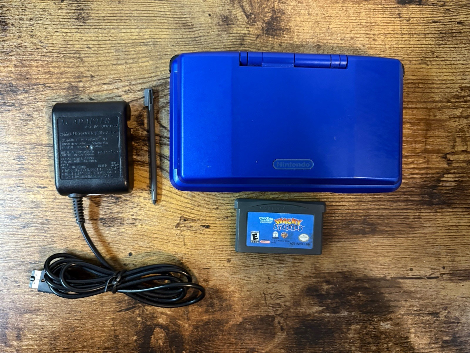 Nintendo DS Model NTR-001 Original Cobalt Blue – Tested And Working COMPLETE